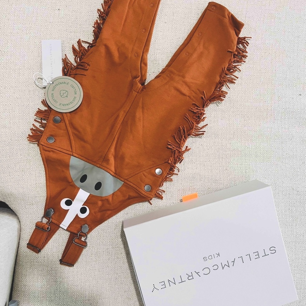 Stella McCartney Toddler Boys Horse Overalls